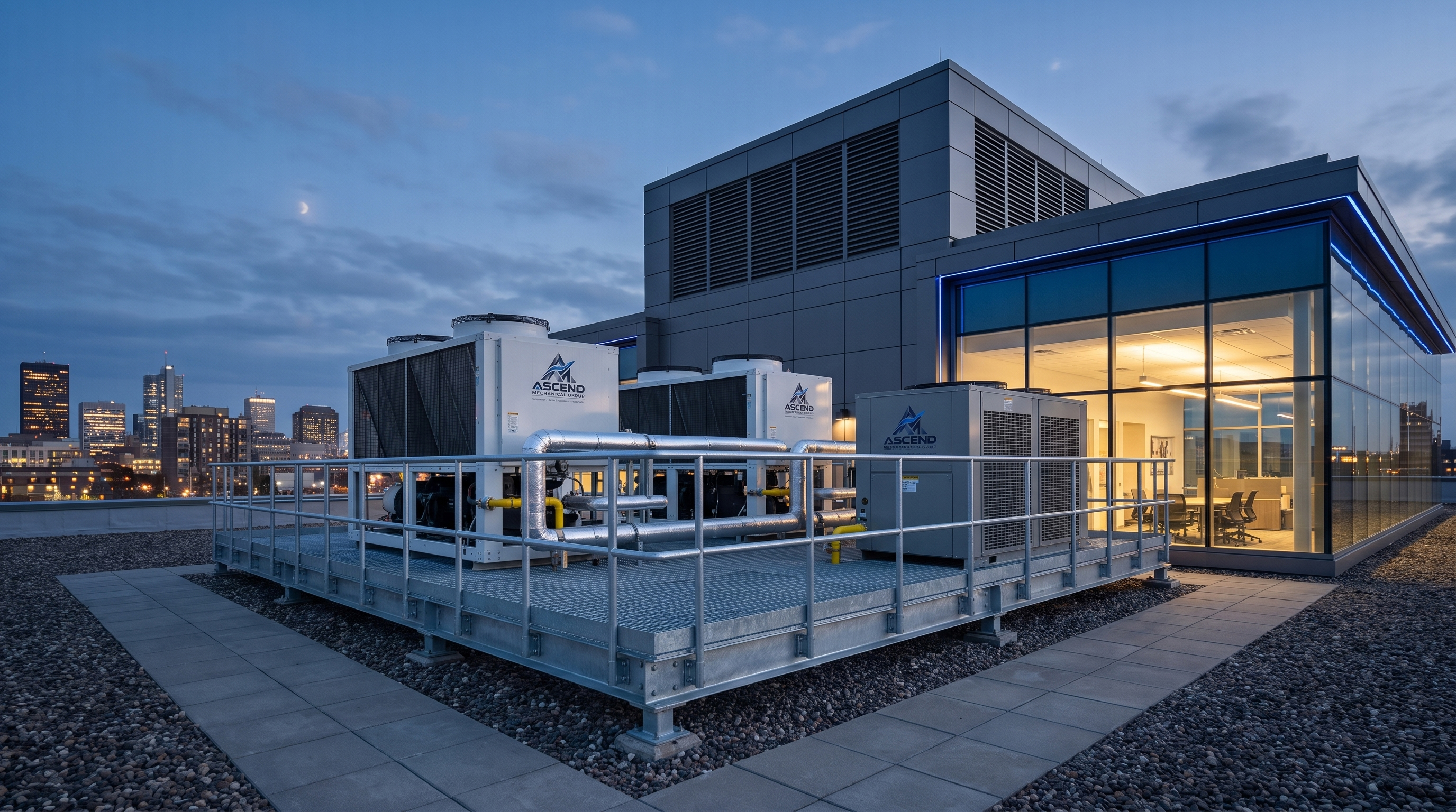 Commercial HVAC rooftop systems