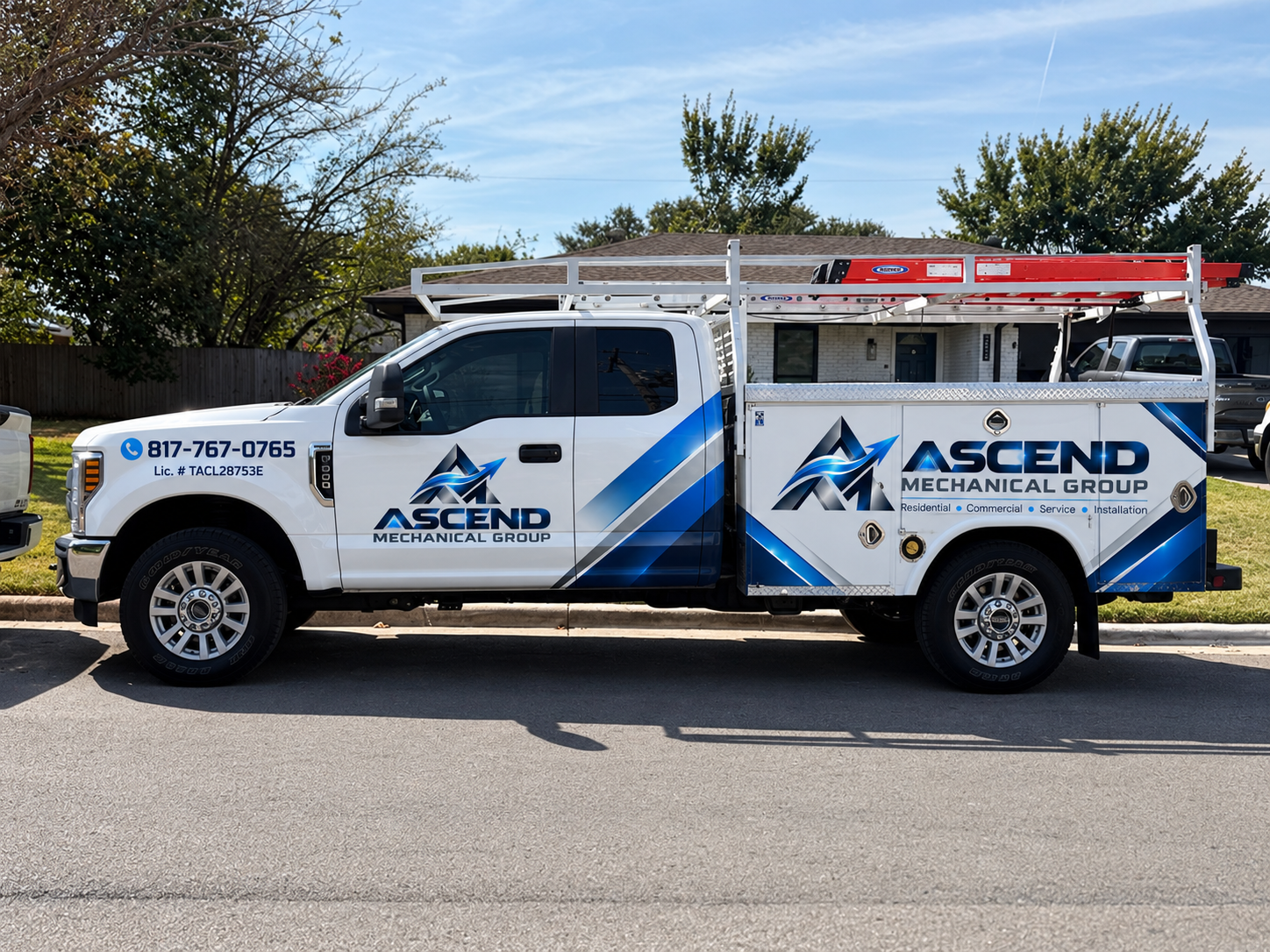 ASCEND Ford F-250 Utility Bed Service Truck