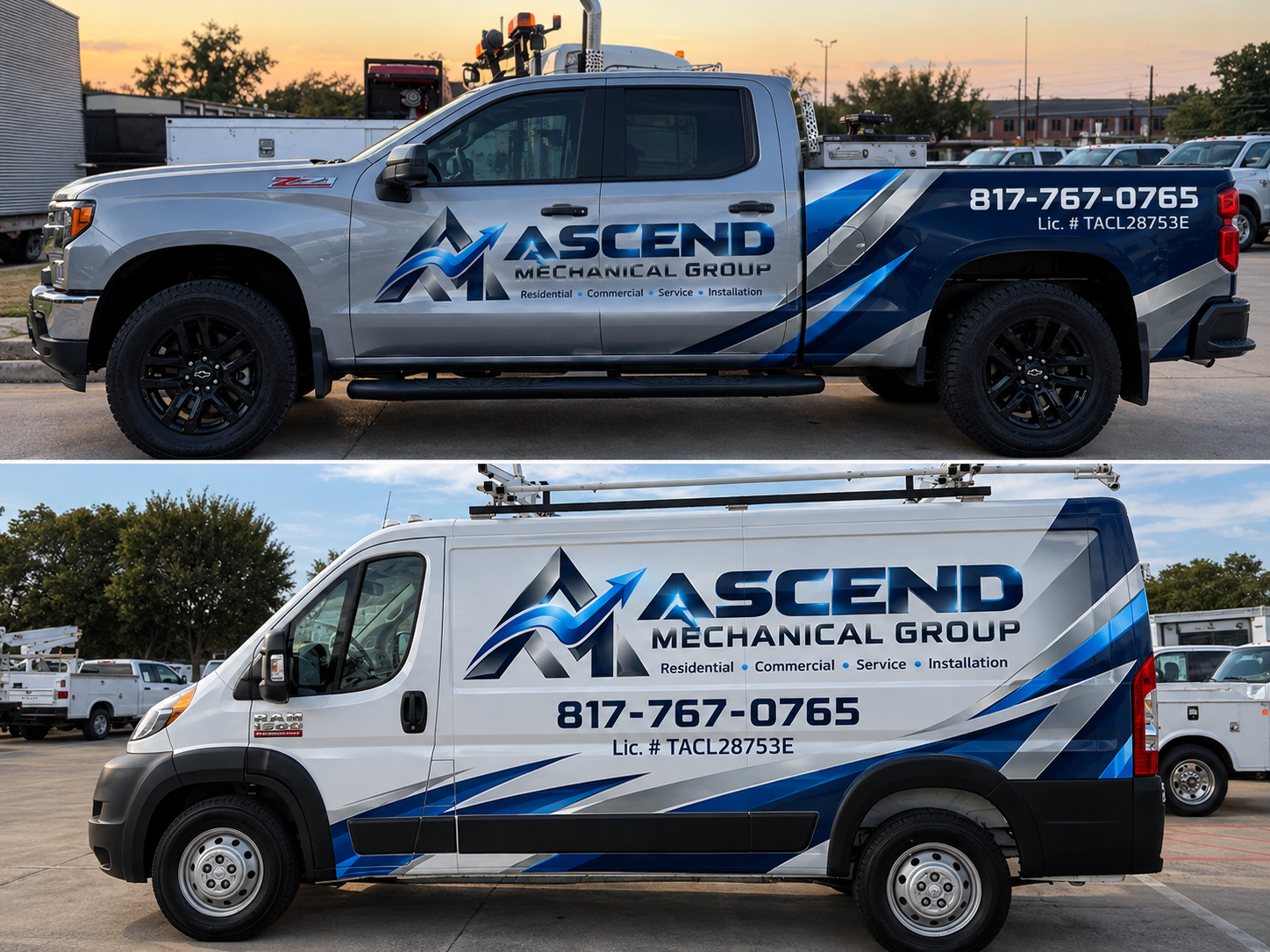 ASCEND Commercial Mechanical Service Fleet